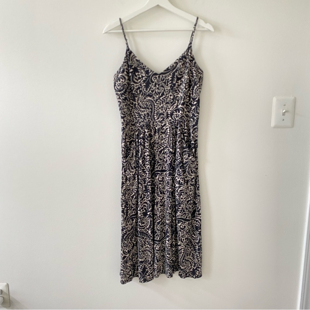 LOFT Women’s Paisley Spaghetti Strap Dress